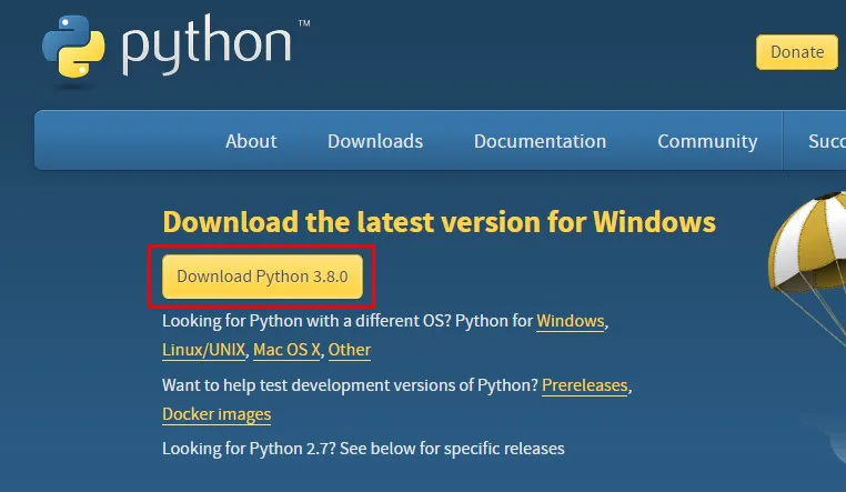 Cài đặt Python trên Windows