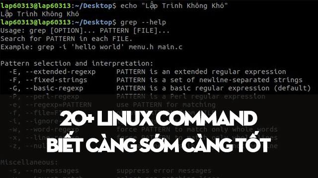 20+ linux command hữu ích dành cho Data Scientist