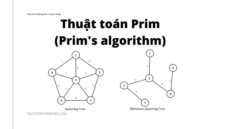 Thuật toán Prim (Prim’s Algorithm)